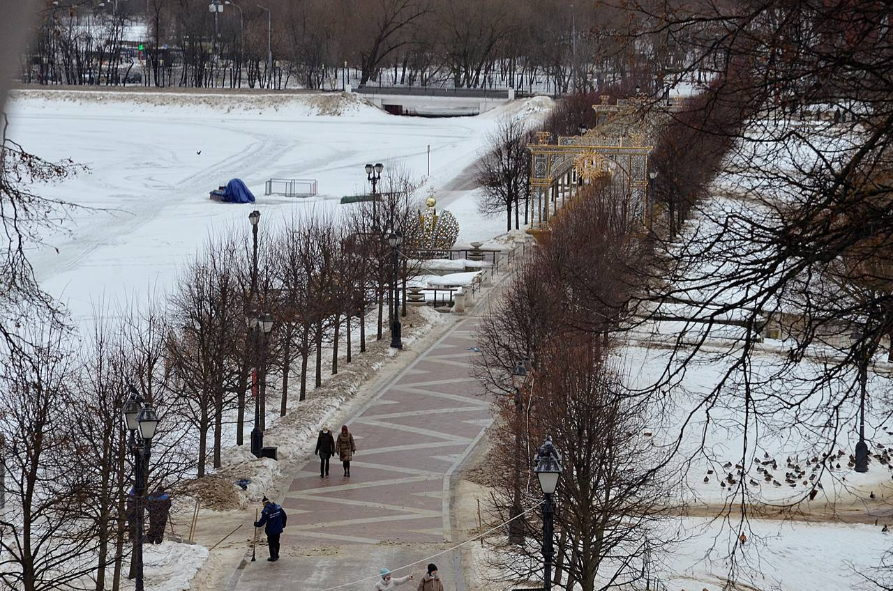 Температура в Москве в первой декаде февраля была ниже нормы