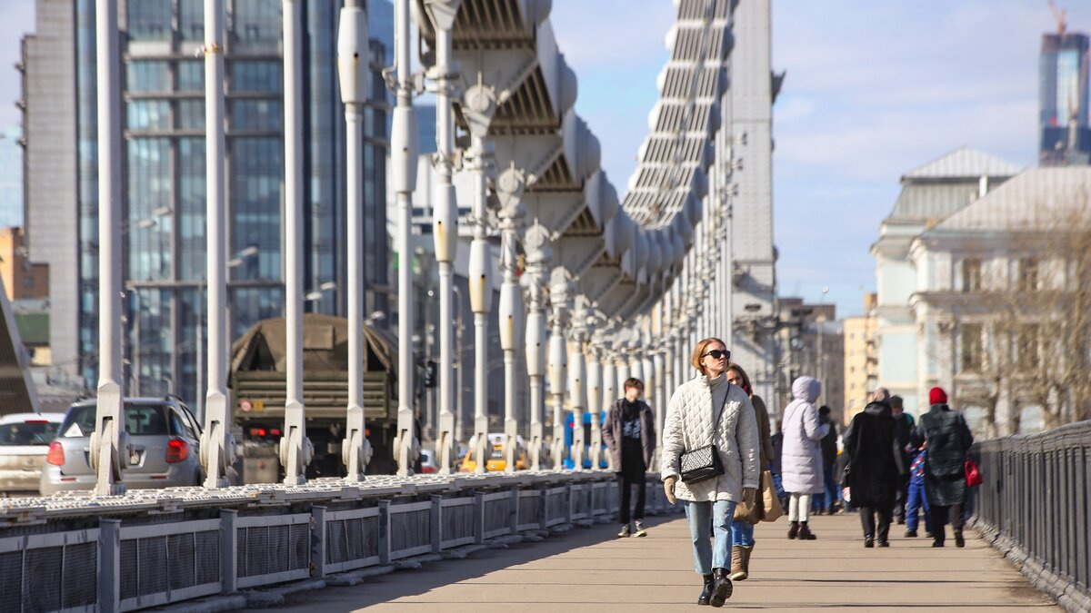Температура в Москве впервые с начала года достигла отметки плюс 10 градусов